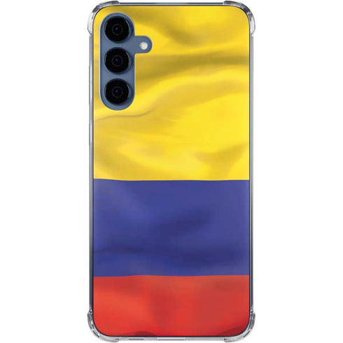 Colombia Flag Galaxy S24 Clear Case