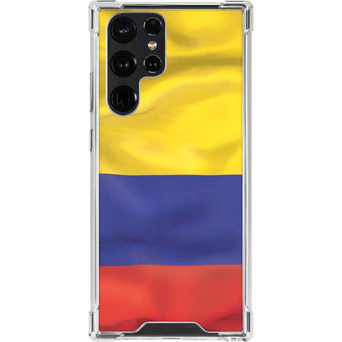 Colombia Flag Galaxy S24 Ultra Clear Case