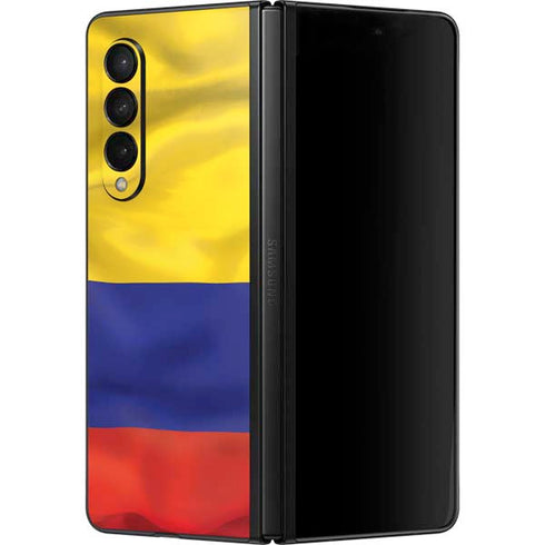 Colombia Flag Galaxy Z Fold3 5G Skin