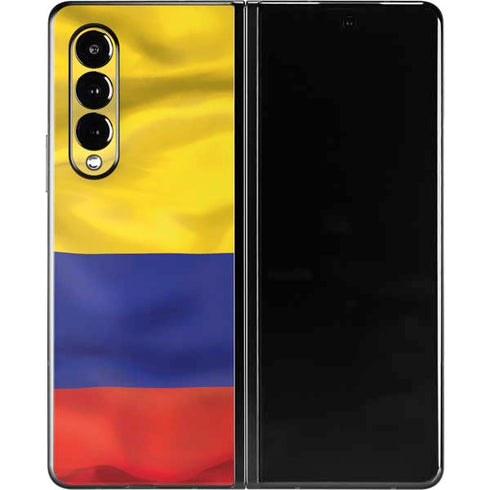 Colombia Flag Galaxy Z Fold3 5G Skin