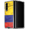 Colombia Flag Galaxy Z Fold4 5G Clear Case