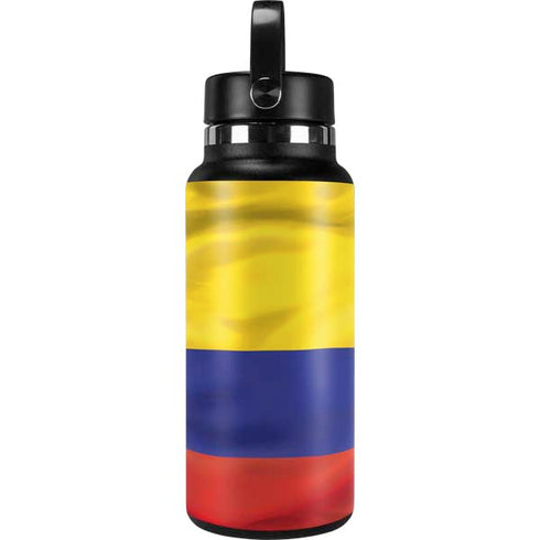 Colombia Flag Hydro Flask 32oz Wide Mouth Skin