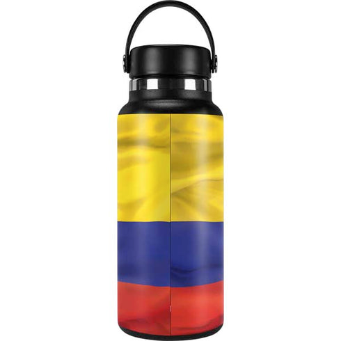Colombia Flag Hydro Flask 32oz Wide Mouth Skin