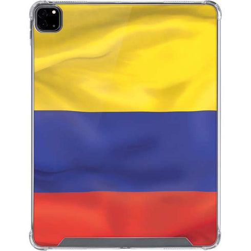 Colombia Flag iPad Pro 12.9in (2020) Clear Case