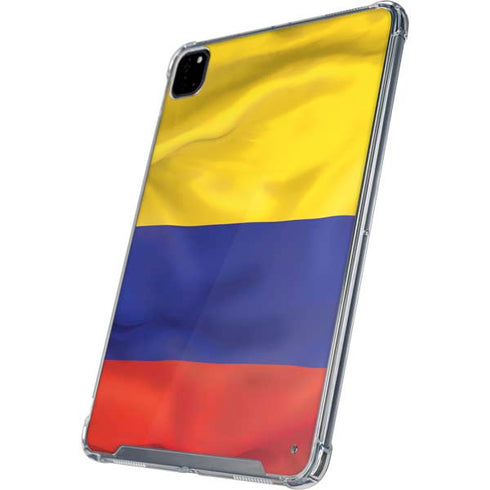 Colombia Flag iPad Pro 12.9in (2020) Clear Case