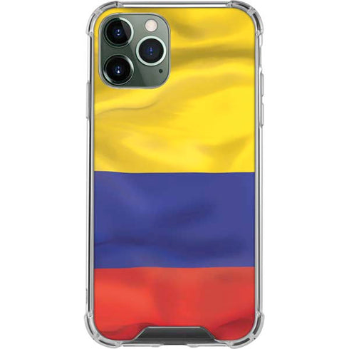 Colombia Flag iPhone 11 Pro Max Clear Case