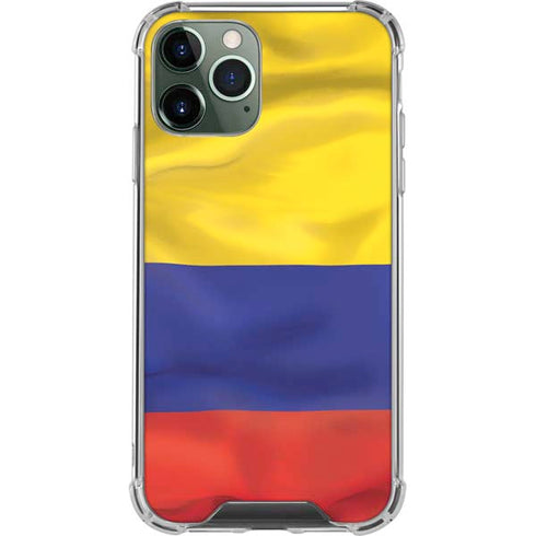 Colombia Flag iPhone 12 Pro Clear Case