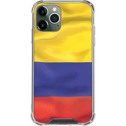 Colombia Flag iPhone 12 Pro Max Clear Case