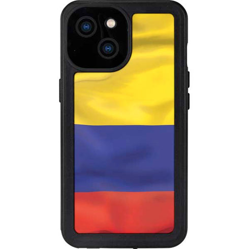 Colombia Flag iPhone 13 Mini Waterproof Case