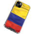 Colombia Flag iPhone 14 Clear Case