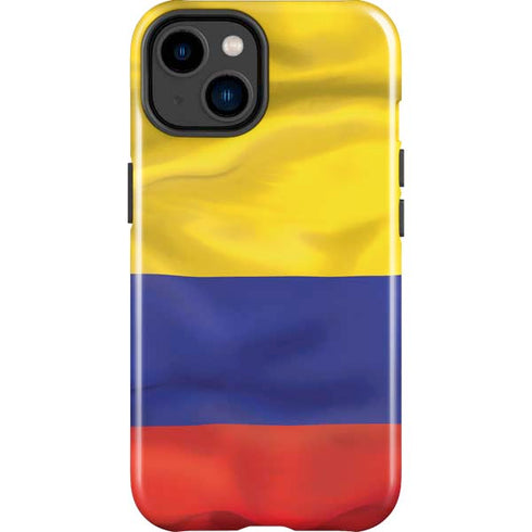 Colombia Flag iPhone 14 Plus Impact Case