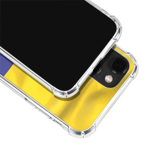 Colombia Flag iPhone 14 Plus Clear Case