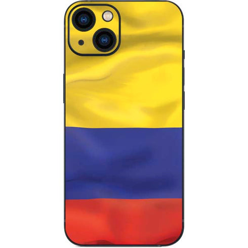 Colombia Flag iPhone 14 Plus Skin