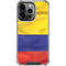 Colombia Flag iPhone 14 Pro Clear Case