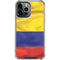Colombia Flag iPhone 14 Pro Max Clear Case