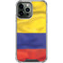 Colombia Flag iPhone 14 Pro Max Clear Case