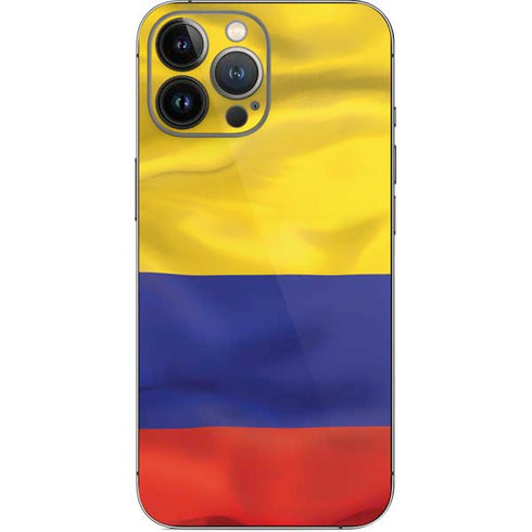 Colombia Flag iPhone 14 Pro Max Skin
