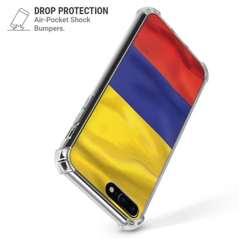 Colombia Flag iPhone 7/8 Plus Clear Case