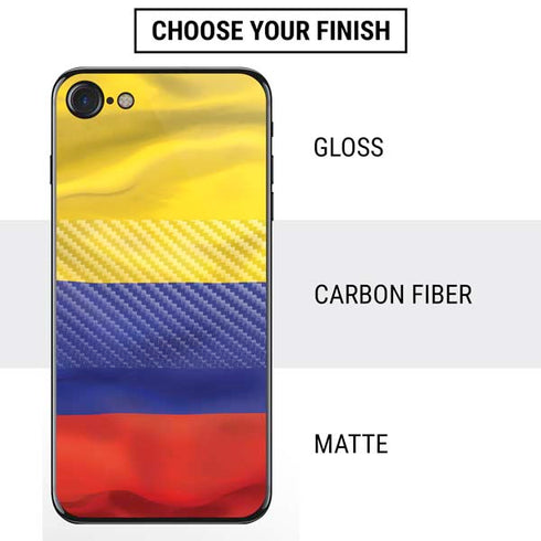 Colombia Flag iPhone SE (2nd & 3rd Gen) Skin