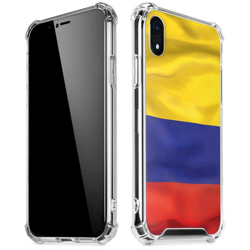 Colombia Flag iPhone XR Clear Case