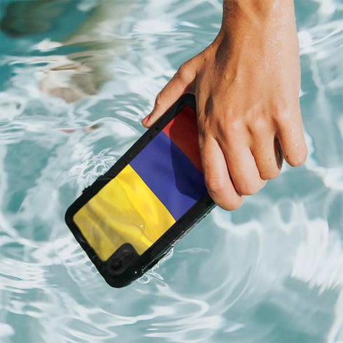 Colombia Flag iPhone XR Waterproof Case