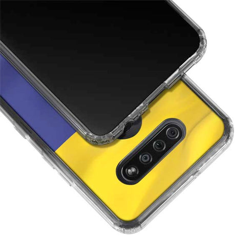Colombia Flag LG K51/Q51 Clear Case