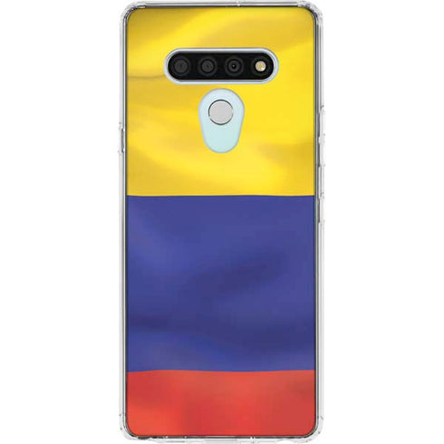 Colombia Flag LG Stylo 6 Clear Case