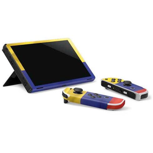 Colombia Flag Nintendo Switch OLED (2021) Skin