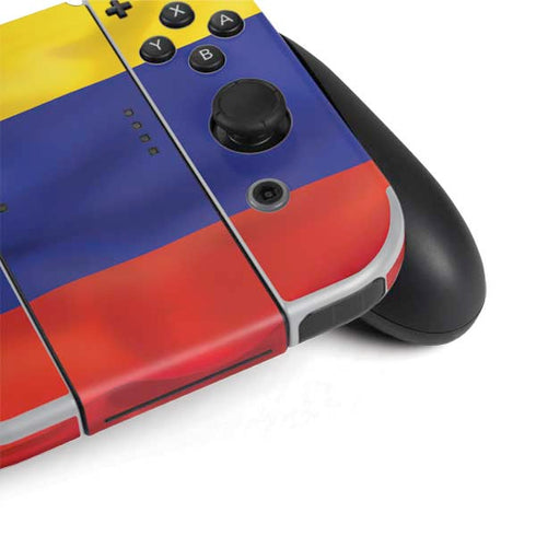 Colombia Flag Nintendo Switch OLED (2021) Skin