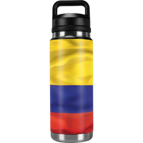 Colombia Flag YETI Rambler 26oz Bottle Skin