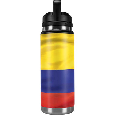 Colombia Flag YETI Rambler 26oz Bottle Skin