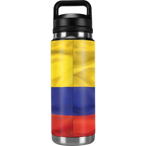 Colombia Flag YETI Rambler 26oz Bottle Skin