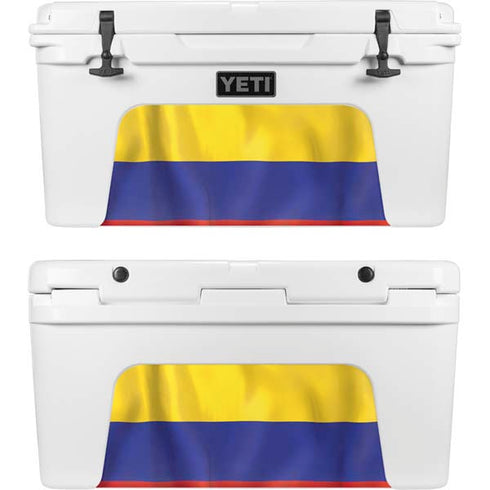 Colombia Flag YETI Tundra 75 Hard Cooler Skin