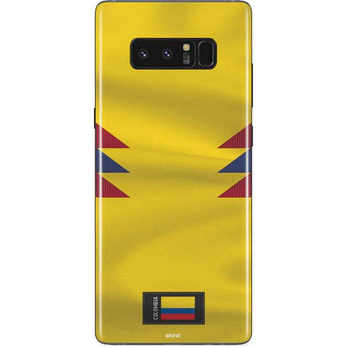 Colombia Soccer Flag Galaxy Note 8 Skin