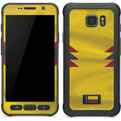Colombia Soccer Flag Galaxy S7 Active Skin