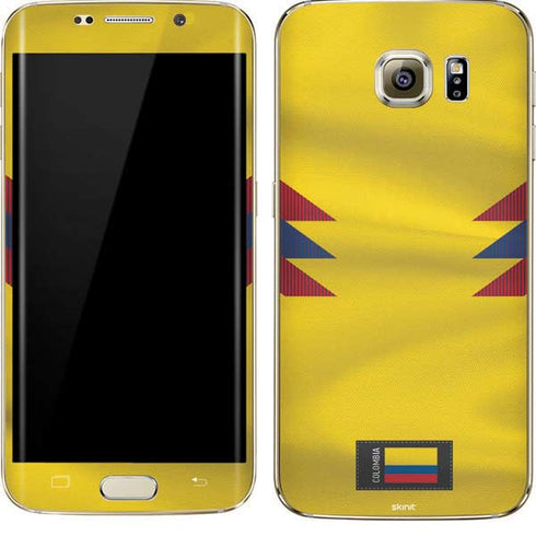 Colombia Soccer Flag Galaxy S7 Edge Skin