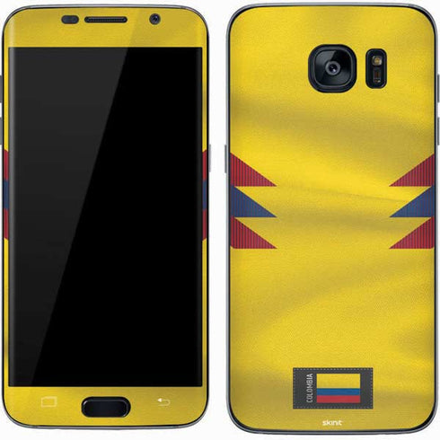Colombia Soccer Flag Galaxy S7 Skin