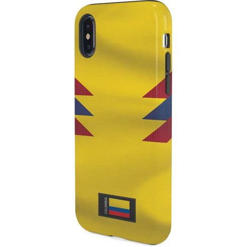 Colombia Soccer Flag iPhone X Pro Case
