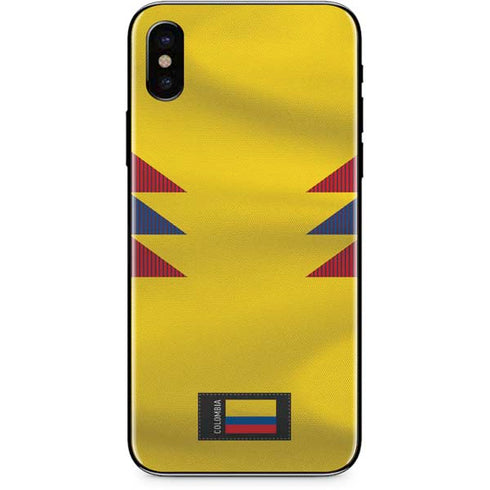 Colombia Soccer Flag iPhone X Skin