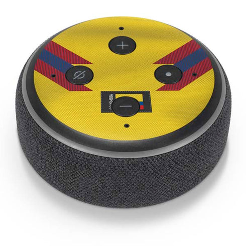 Colombia Soccer Flag Amazon Echo Dot Skin