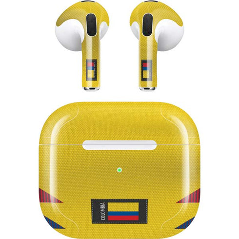 Colombia Soccer Flag Apple AirPods (3rd Gen 2021) Skin