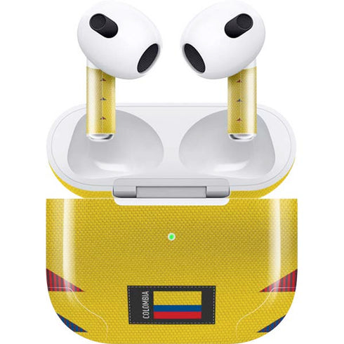 Colombia Soccer Flag Apple AirPods (3rd Gen 2021) Skin
