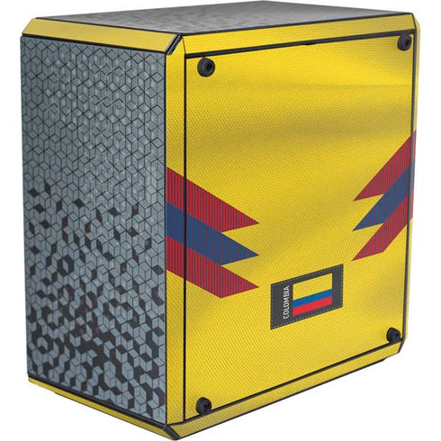 Colombia Soccer Flag Cooler Master MasterBox Q300L Mini Tower Skin