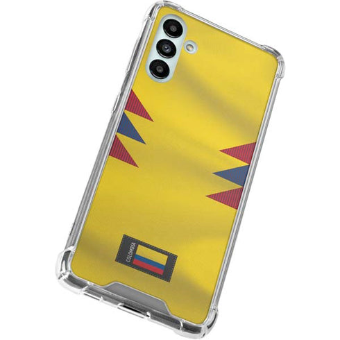 Colombia Soccer Flag Galaxy A13 5G Clear Case