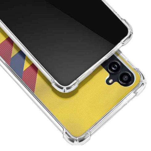 Colombia Soccer Flag Galaxy A54 5G Clear Case