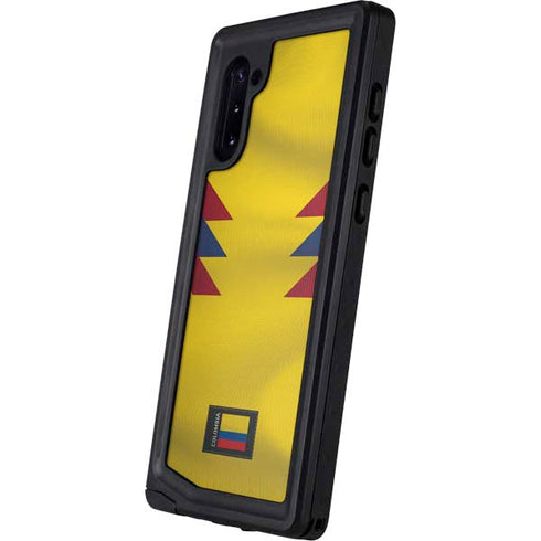 Colombia Soccer Flag Galaxy Note 10 Waterproof Case