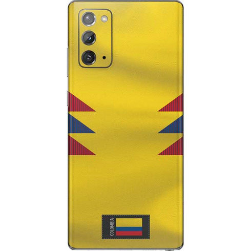 Colombia Soccer Flag Galaxy Note20 5G Skin