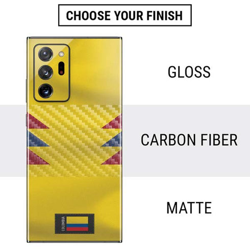 Colombia Soccer Flag Galaxy Note20 Ultra 5G Skin