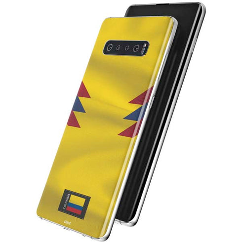Colombia Soccer Flag Galaxy S10 Plus Skin
