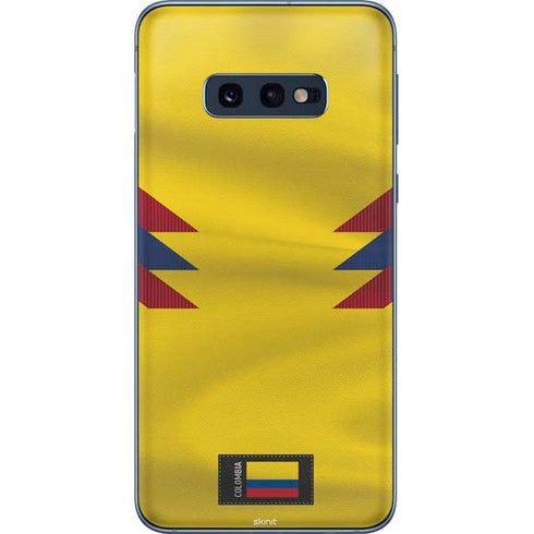 Colombia Soccer Flag Galaxy S10e Skin
